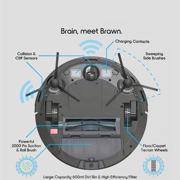 Smart NEW clean robo vac 2000  NEW - Picture 5 of 12